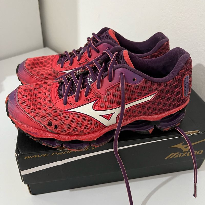 Tênis Mizuno Wave Prophecy Tênis Feminino Mizuno Usado 109662675  enjoei