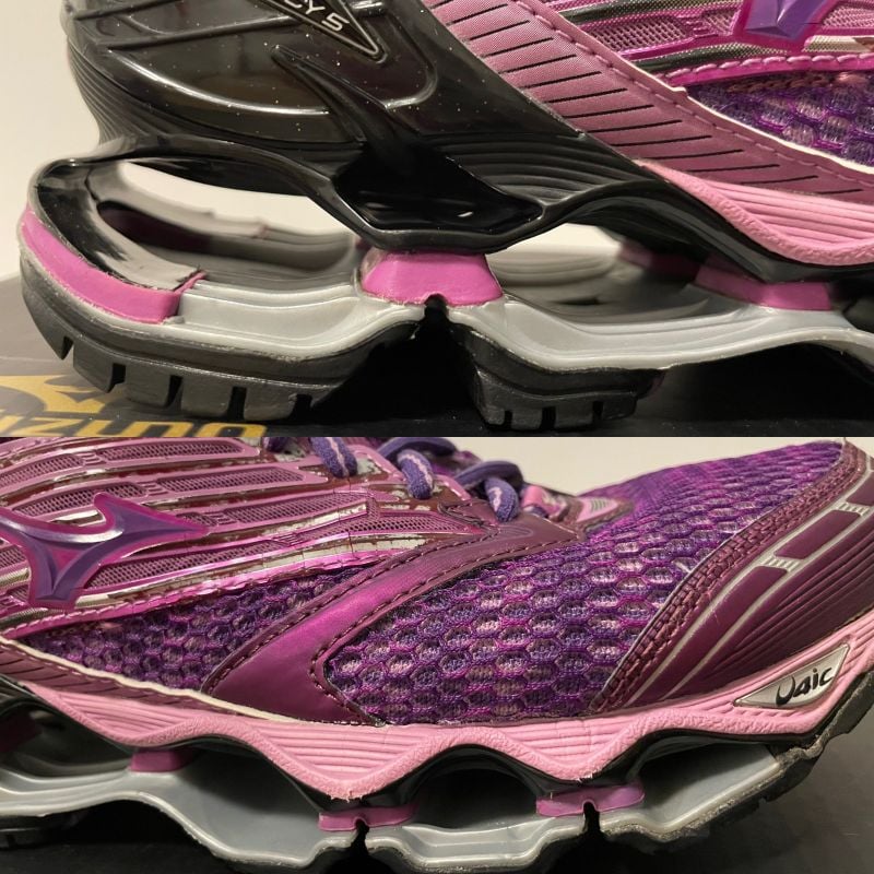 T nis Mizuno Wave Prophecy 5 Feminino Roxo preto Tamanho 36 T nis Feminino Mizuno Usado 90006367 enjoei