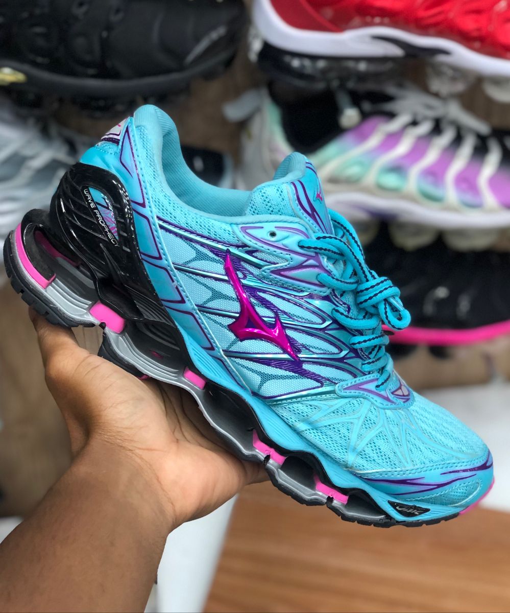 mizuno feminino azul