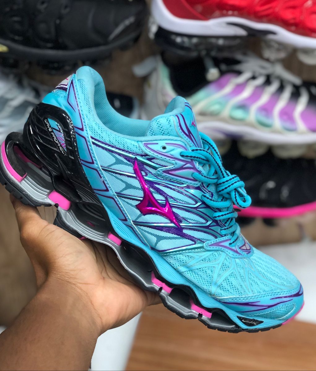 mizuno pro 7 cinza com rosa