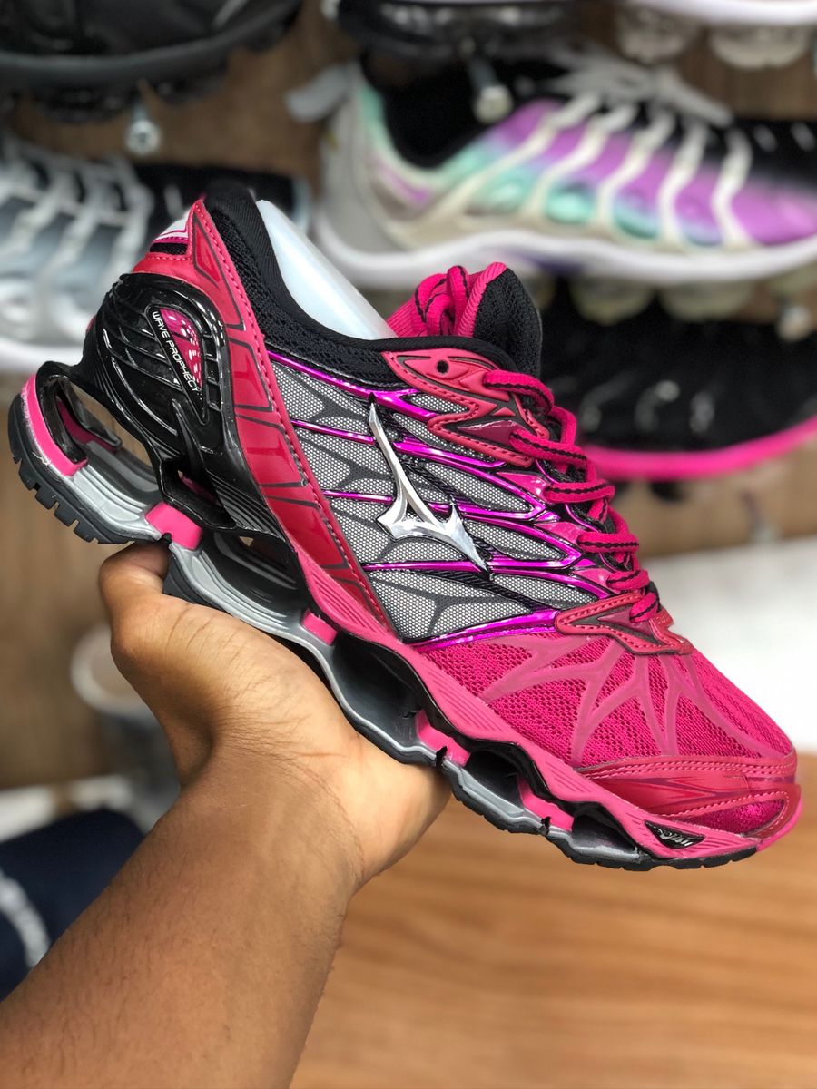 tenis mizuno masculino rosa