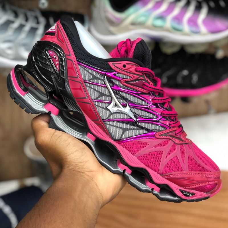 Tênis da best sale mizuno rosa