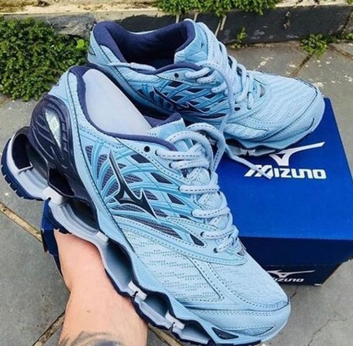 mizuno 4 azul bebe