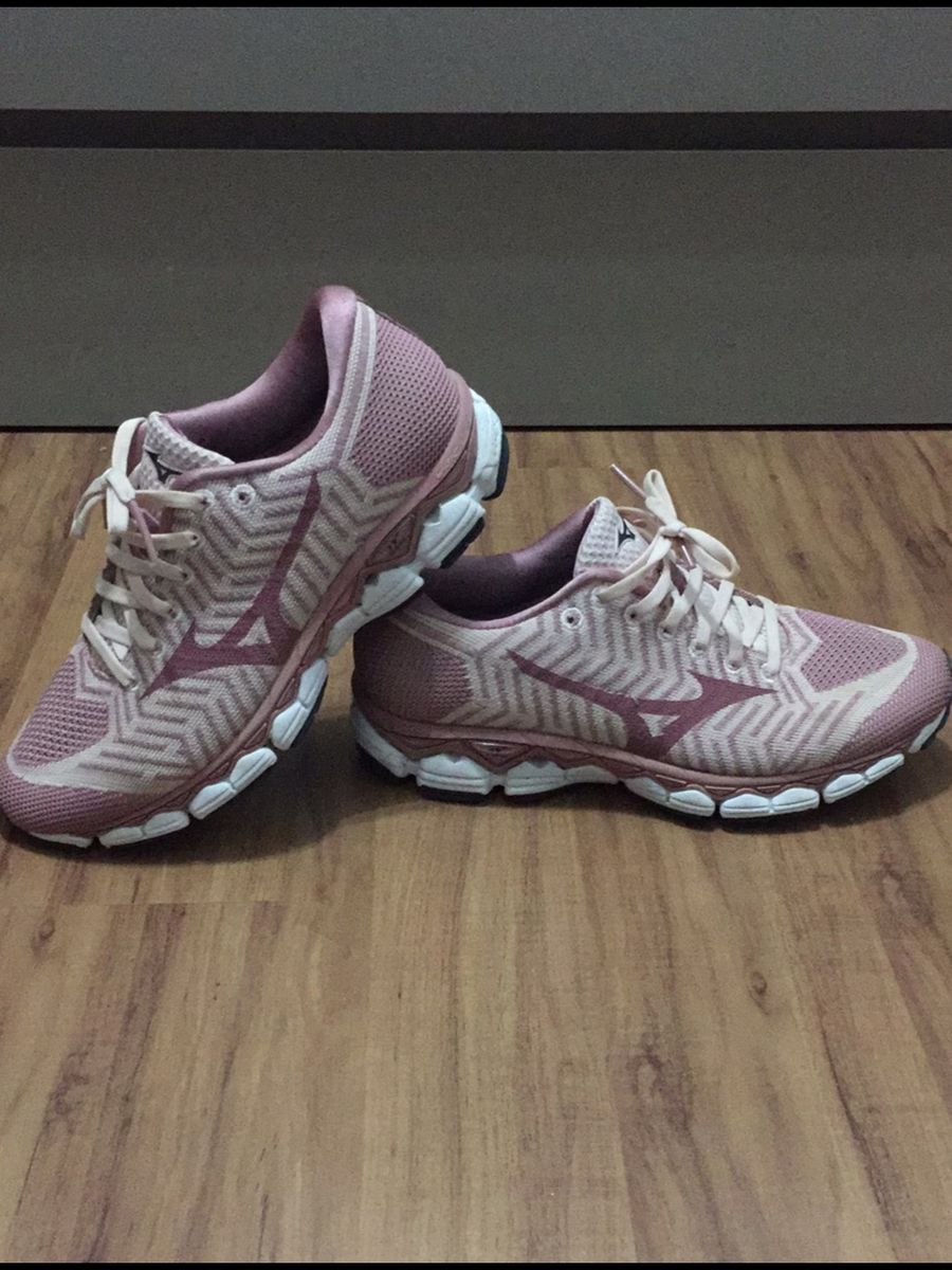 tênis mizuno waveknit s1 rosa