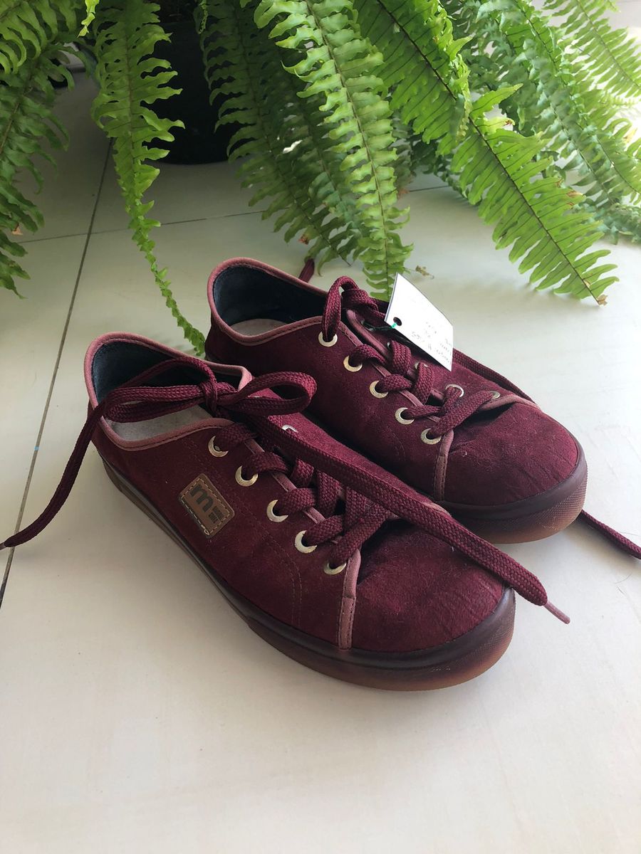 Tenis discount moleca bordo