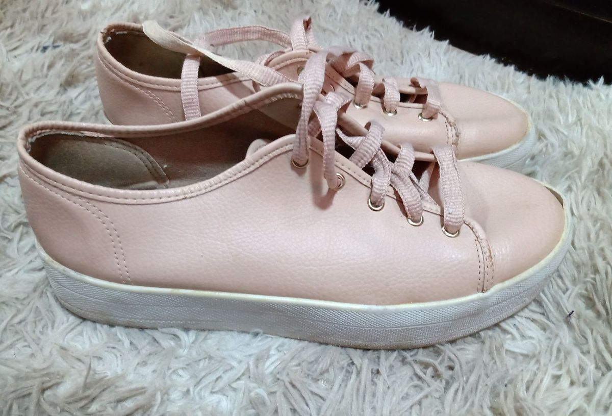 tenis moleca rosinha