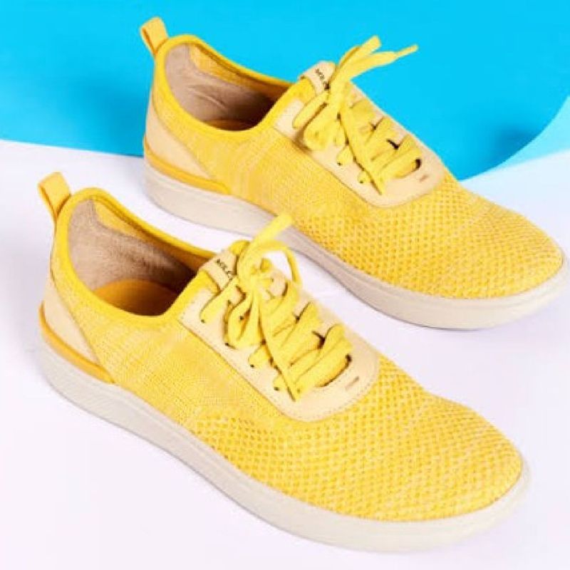 Sapatenis masculino hot sale amarelo