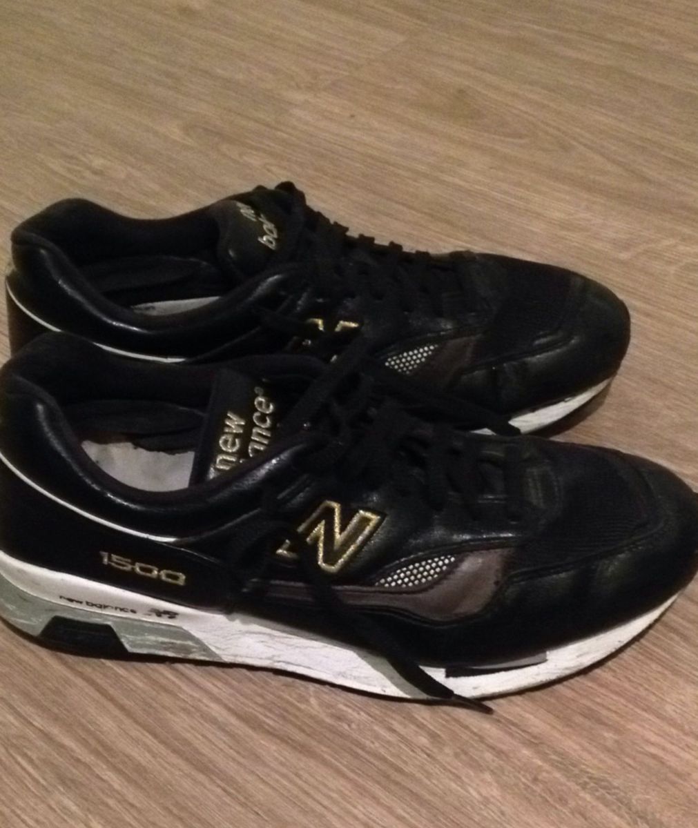 new balance 1500 couro preto