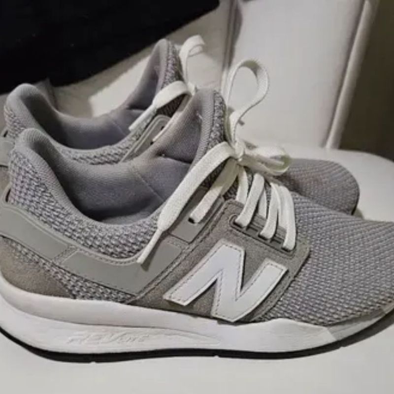 Tênis new balance 247 hot sale cinza