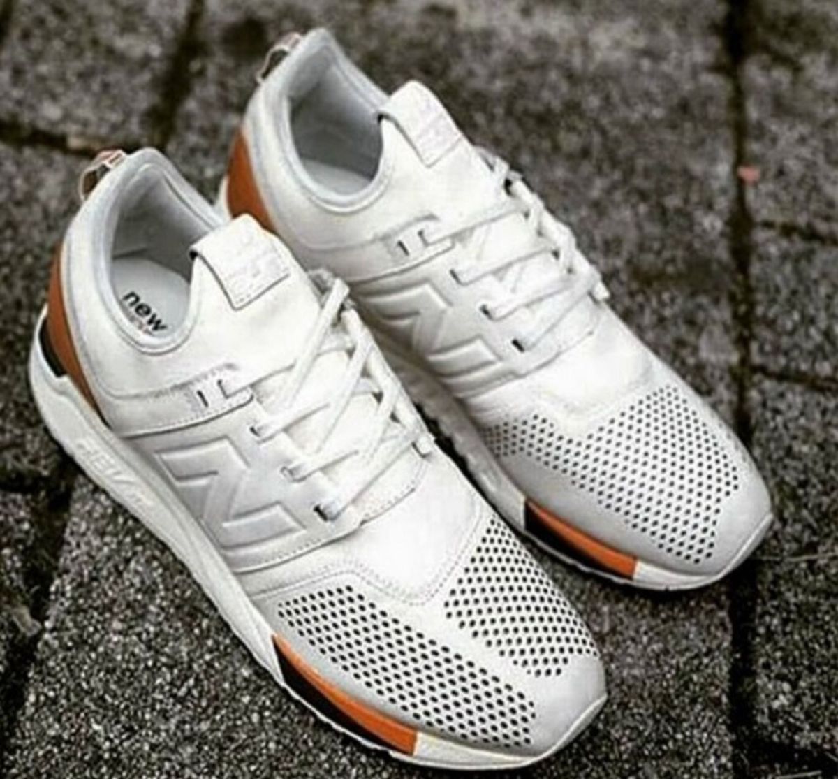 tênis new balance 247 marrom