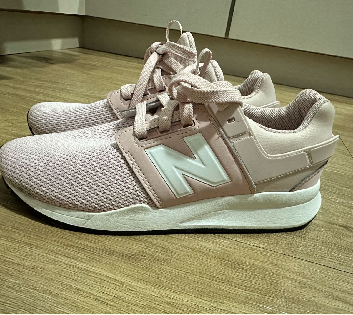 Tenis New Balance 247 Rosa New Balance Usado 103305769 enjoei