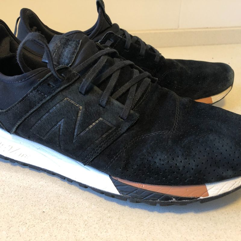 T nis New Balance 274 Original e em Couro Natural Tam. 44 45