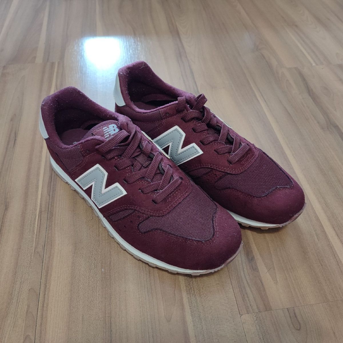 New balance 373 vinho masculino best sale