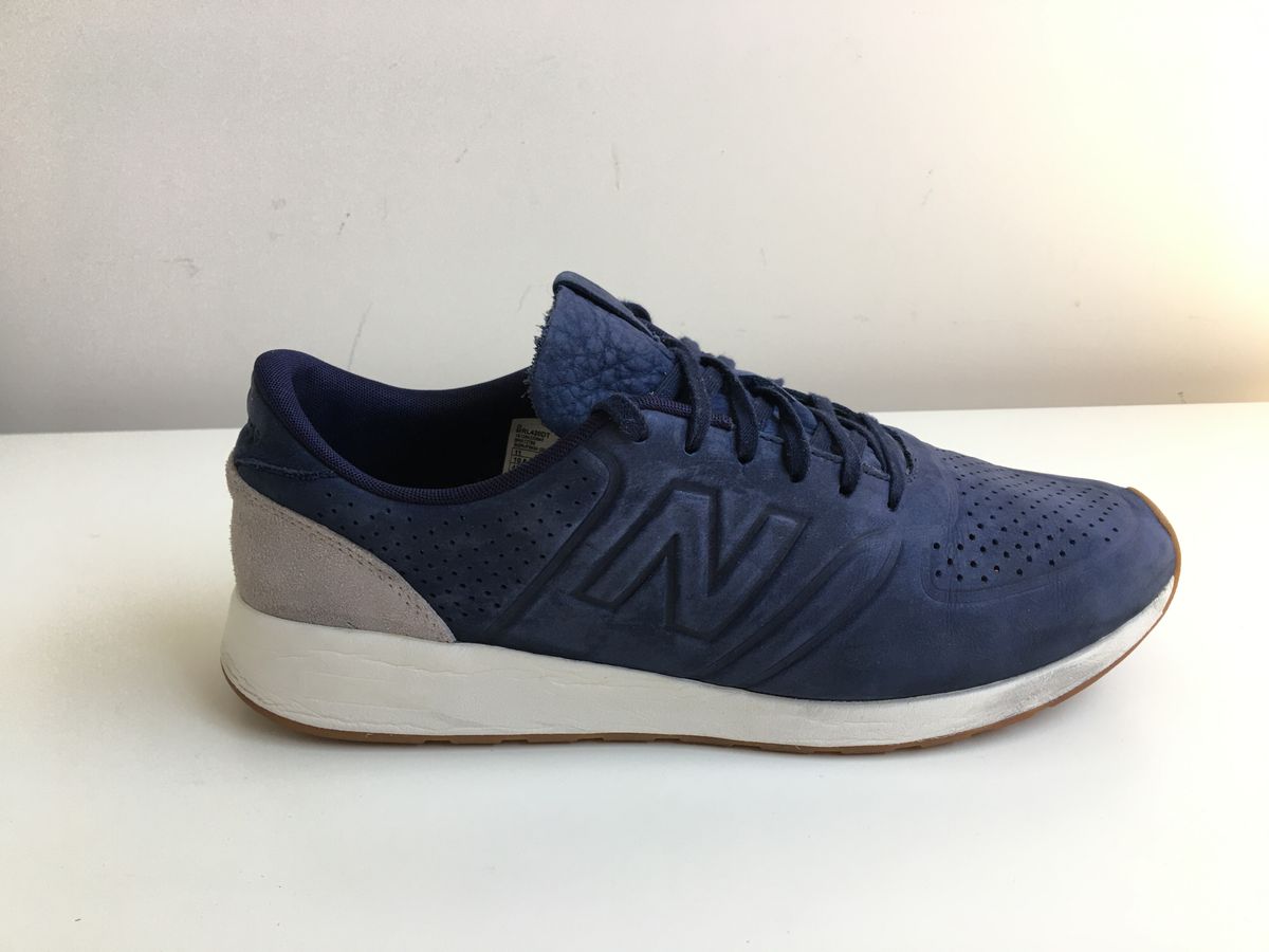 tênis new balance 420 couro preto