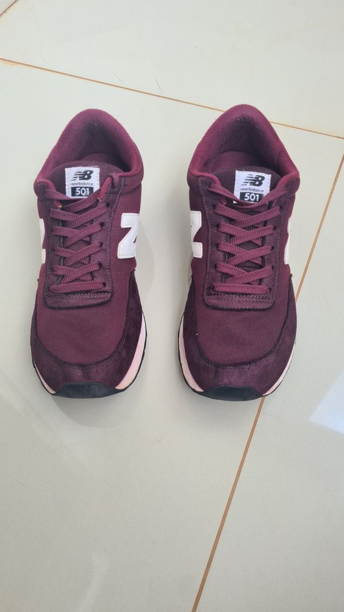 tenis new balance 501 masculino caramelo