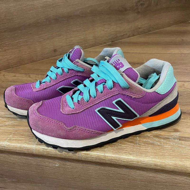 Tenis New Balance 515 Classic Rosa e Azul Tenis Feminino New Balance Nunca Usado 88299239 enjoei