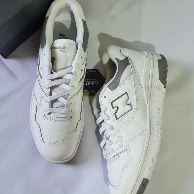 New balance sales 550 cinza masculino