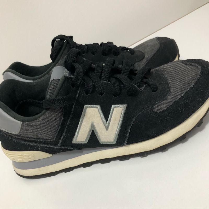Tênis New Balance 574 Preto/Branco Tênis Feminino New Balance