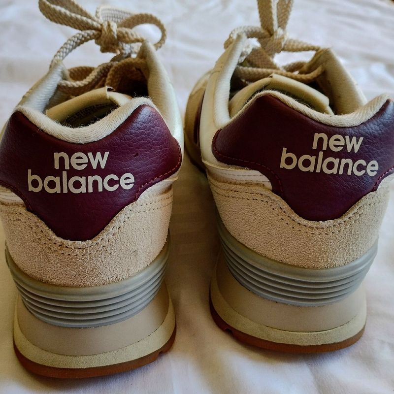 New balance 574 feminino 2024 vinho