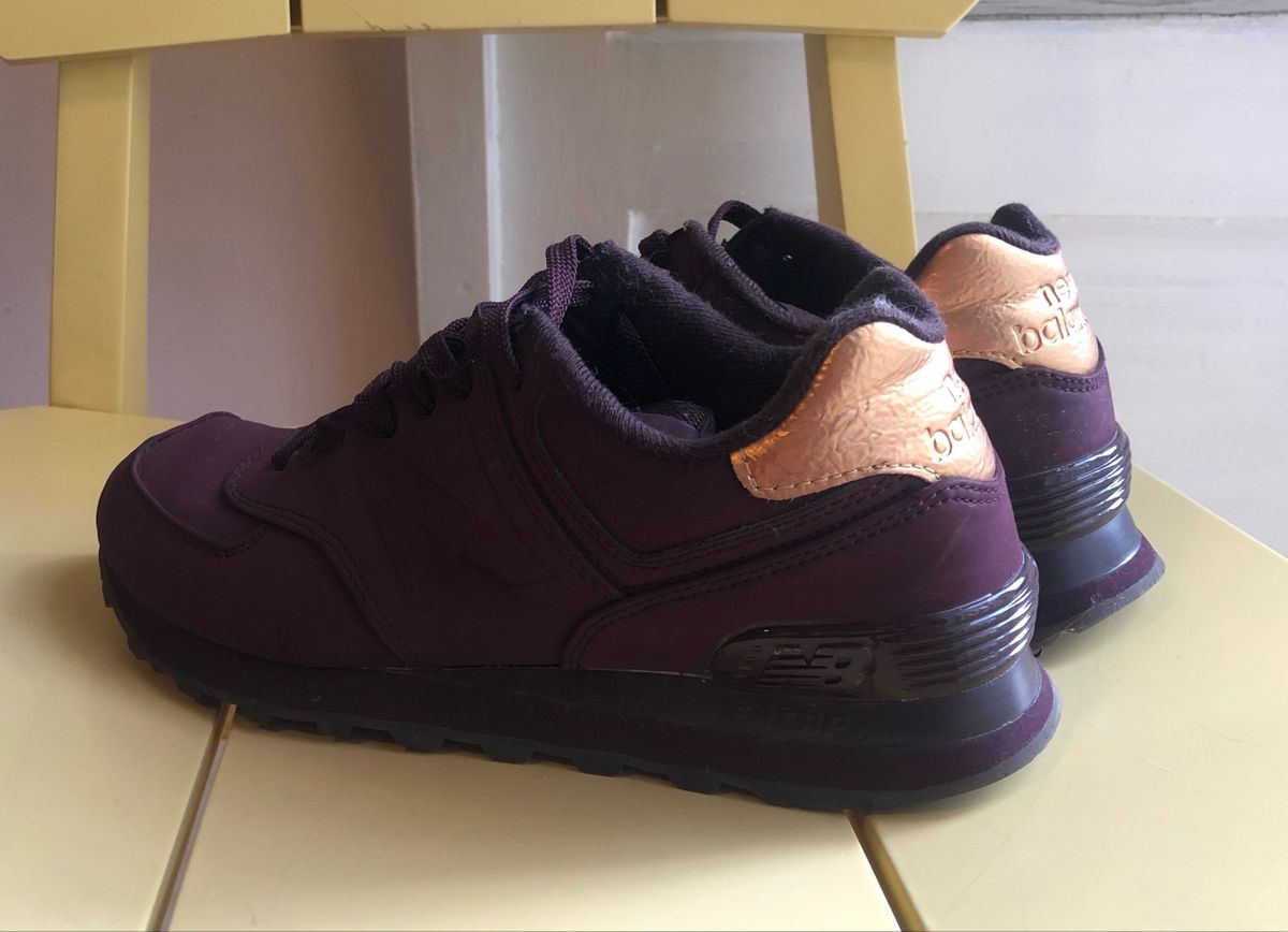 new balance 574 vinho