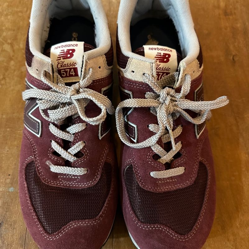 New balance store 574 vinho masculino