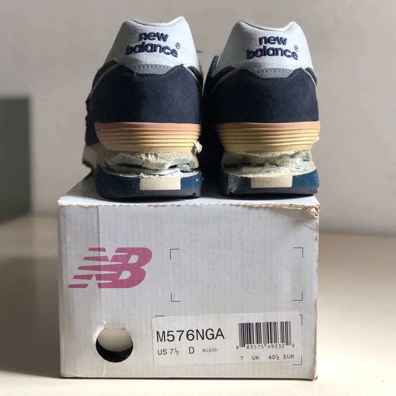 New Balance 576 MiUK Vegetable Tan Leather | OU576VT | The