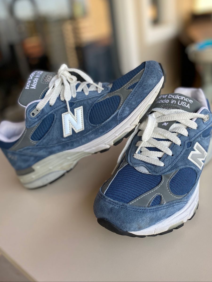 new balance 993 azul