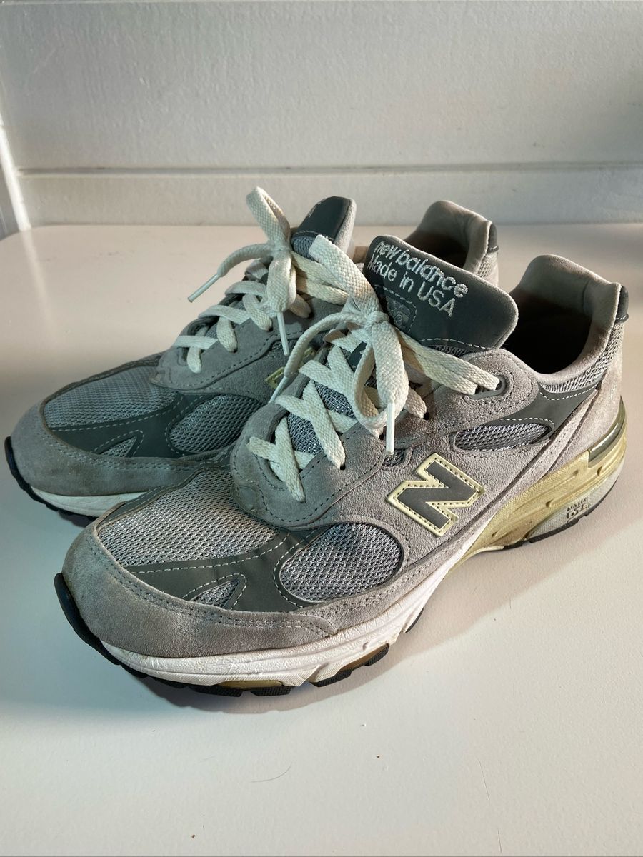 Tênis new balance store 993 couro marrom