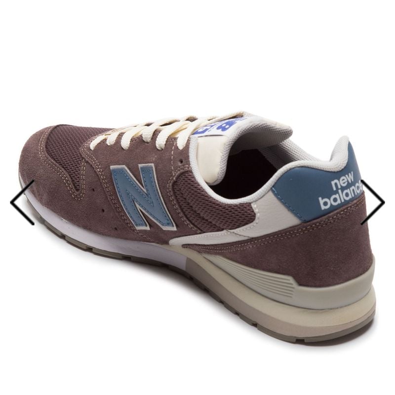 New balance store 996 marrom couro