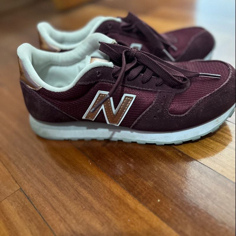 Tenis feminino new balance hot sale vinho