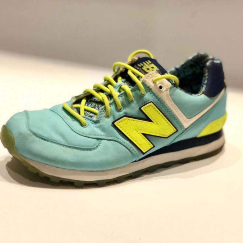 New balance outlet verde agua feminino