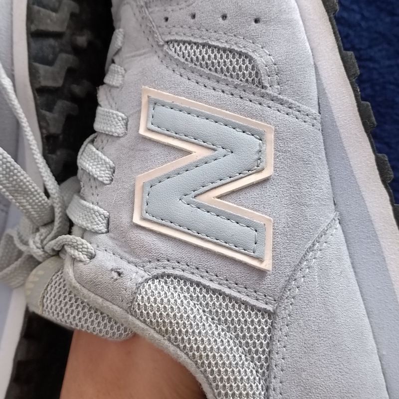 New balance cinza e azul outlet bebe