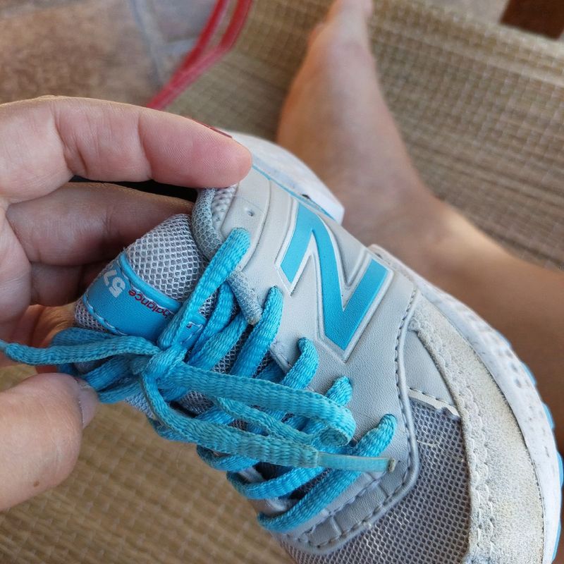 New balance infantil discount verde