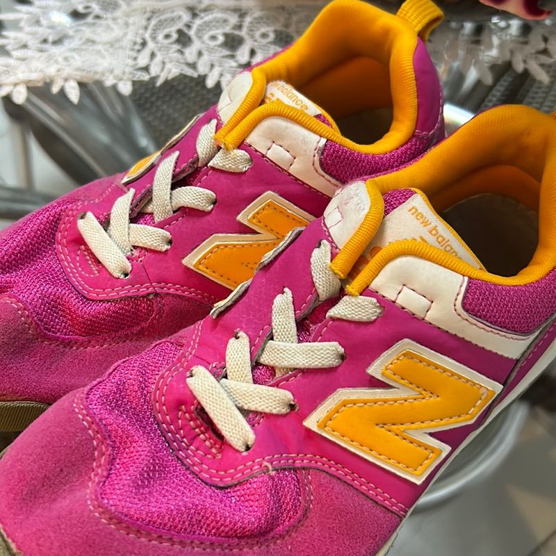 Tenis infantil best sale feminino new balance