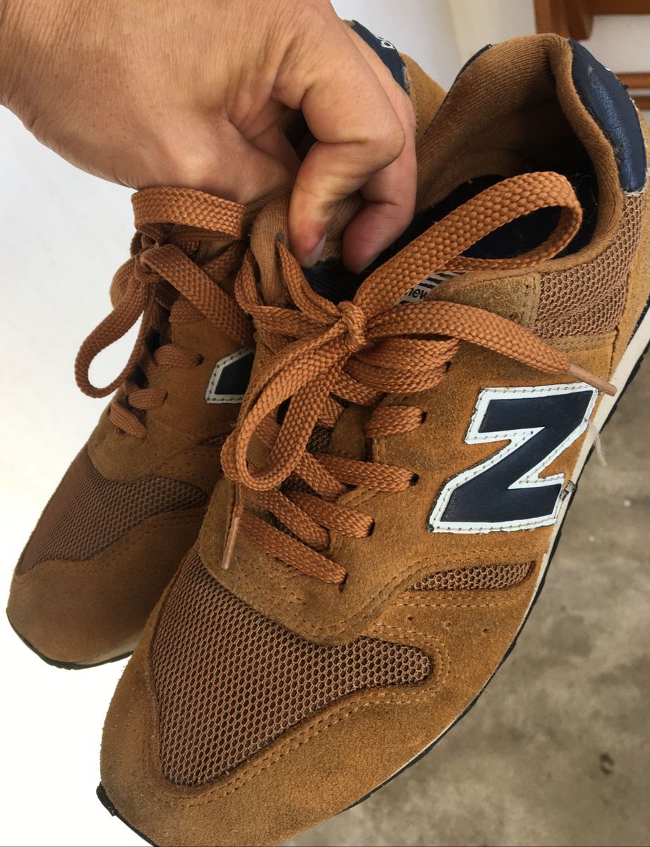tênis new balance marrom