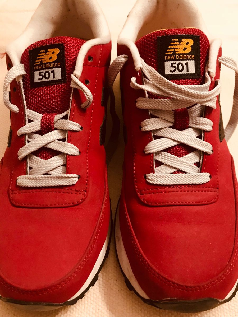 tenis new balance masculino vermelho