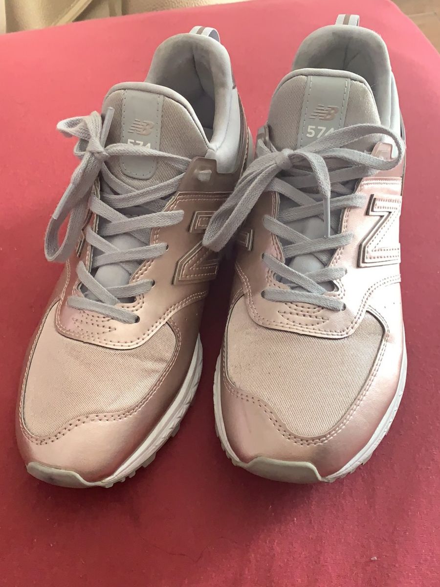 tenis new balance feminino rose