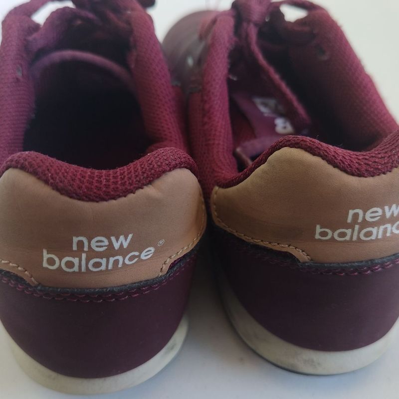 New balance 2024 cor vinho