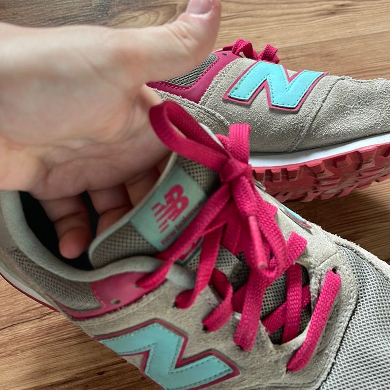 New balance 754 feminino cinza store e rosa