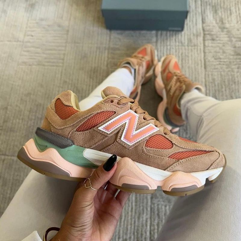 Tênis New Balance Novo Na Caixa Todo em Couro Tênis Feminino New Balance  Nunca Usado 101468167 enjoei