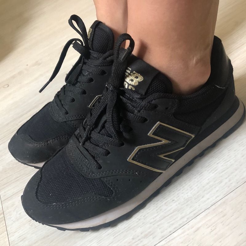 New balance 200 store preto e dourado