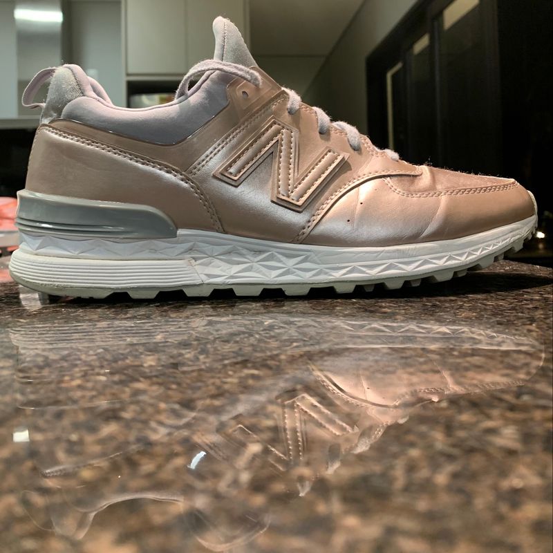 Tênis New Balance Rose Gold New Balance Usado 108311865 enjoei