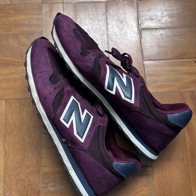 T nis New Balance Roxo T nis Feminino New Balance Usado 89936683 enjoei