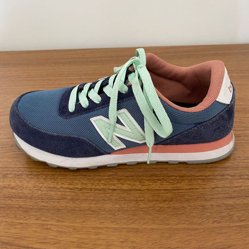 New balance shop azul e rosa