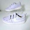 tenis nike 35 original just do it  de velcro lilas branco roxo kids infantil feminino moças meninas - menina nike
