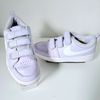tenis nike 35 original just do it  de velcro lilas branco roxo kids infantil feminino moças meninas - menina nike