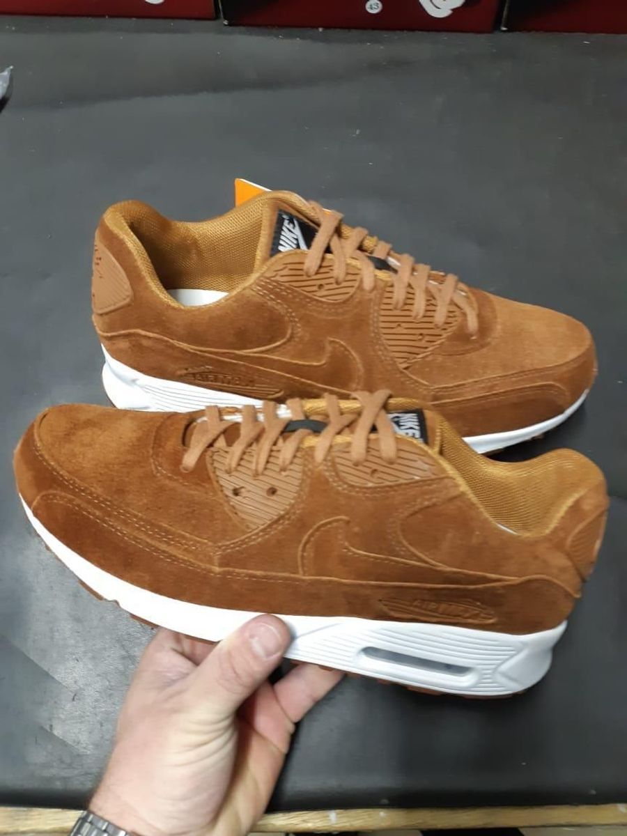 air max 90 camurça