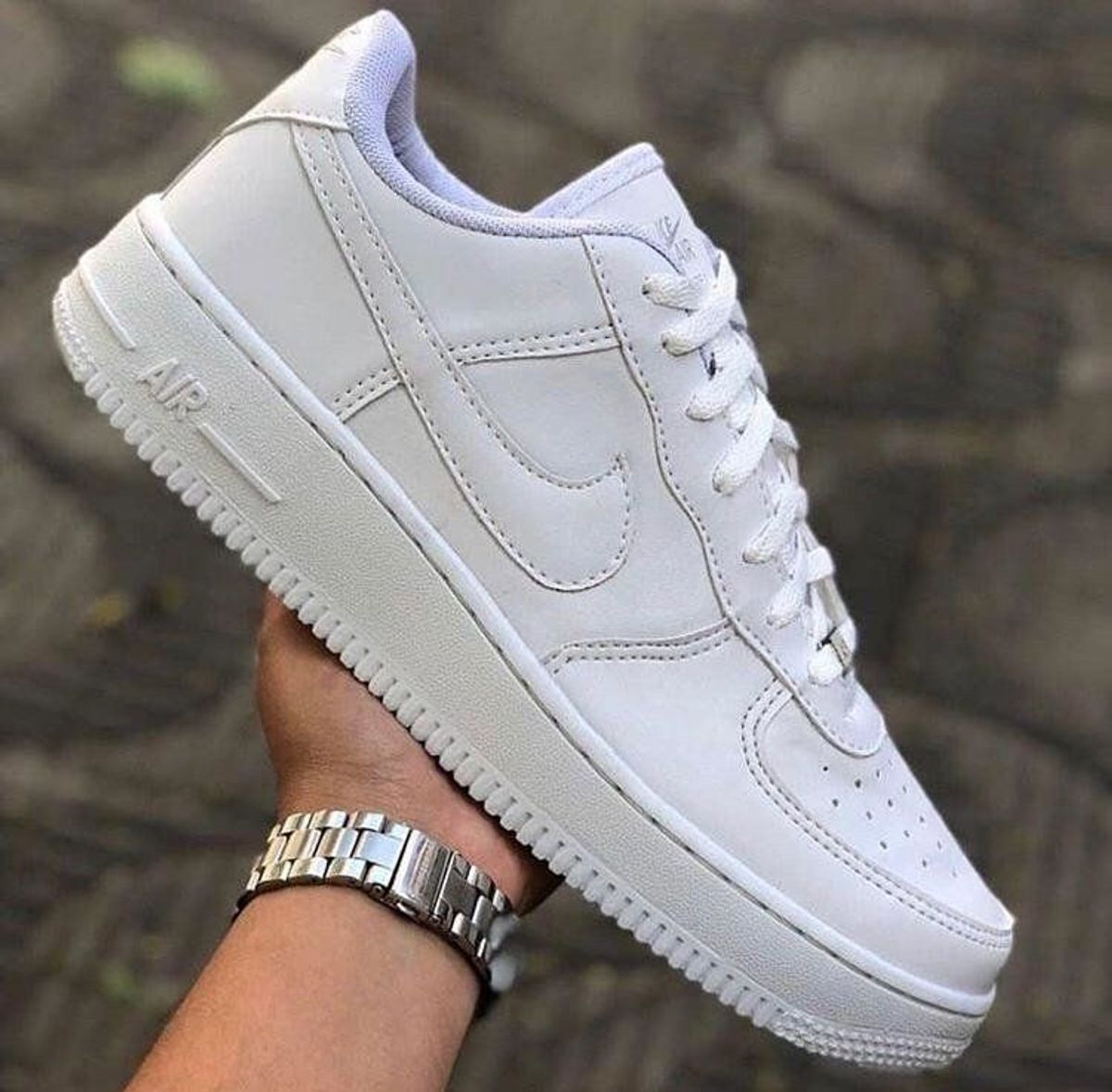 Tênis Nike Air Force 1 '07 Branco 41 | Tênis Masculino Nike Nunca Usado ...