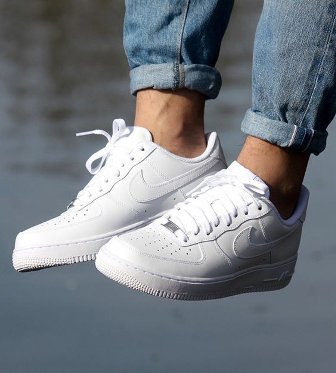 nike air force couro
