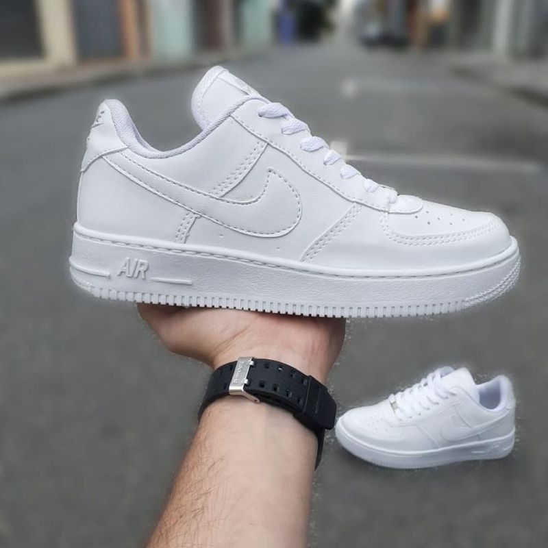 Tênis Nike Air Force 1 Branco Unissex Novo a Pronta Entrega Black Friday  !!!!, Tênis Masculino Nike Nunca Usado 48967903